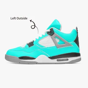 699. AJ4 Basketball Sneakers -Grey Sole