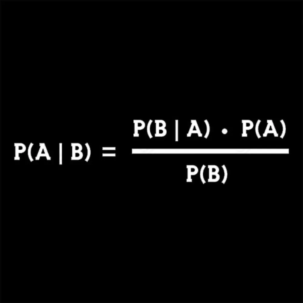 Bayes Theorem Nerd T-Shirt