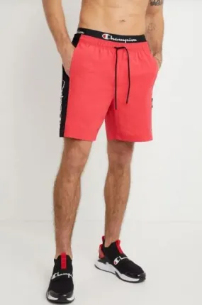 CHAMPION - Men - 7" Hybrid Short - Red/Black