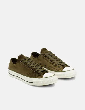 Converse 70's Chuck Taylor Low 165178C (Velvet) - Surplus Green/Egret/Black